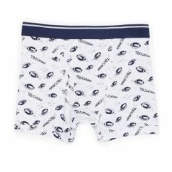 Best Sale ✨ Adventure Wear By Class Club Little Boys 2T-5T Game Day Football Boxer Briefs Grey Heather 😍