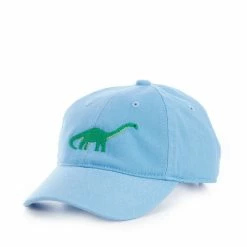 Hot Sale 💯 Class Club Boys Brontosaurus Embroidered Twill Hat Light Blue ❤️