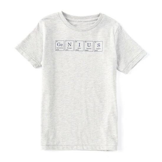 Best deal ⭐ Class Club Big Boys 8-20 Boys Genius Graphic Short Sleeve Tee Grey Heather ✔️ 1 Best deal ⭐ Class Club Big Boys 8-20 Boys Genius Graphic Short Sleeve Tee Grey Heather ✔️