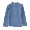 Top 10 ⌛ Class Club Little Boys 2T-7 Quarter Zip Reversible Flat Back Ribbed Pullover Rust Heather 🎁